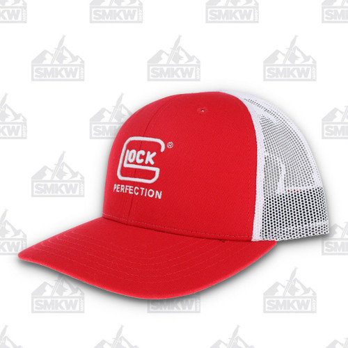 Glock Mesh Back Hat Red