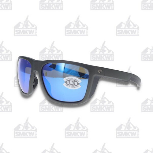 Costa Ferg Moss Metallic Sunglasses with Blue Mirror Lenses