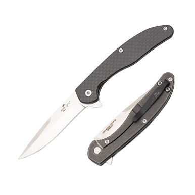 Bear & Son Rancor VIII Folding Knife Carbon Fiber