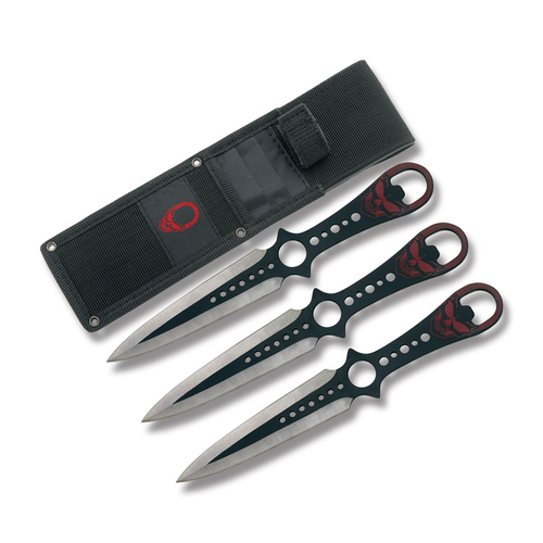 Skull Throwing Knife Set