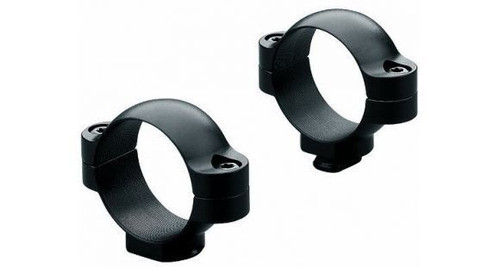 Leupold Standard STD 1-Inch Medium Scope Rings - Matte Black LU49901
