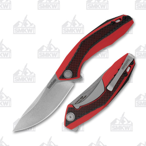 Kershaw Tumbler Folding Knife Red SMKW Exclusive