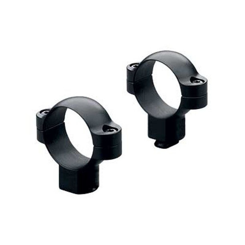 Leupold Standard Rifle Scope Rings 1" High Dovetail Matte Black LU49904