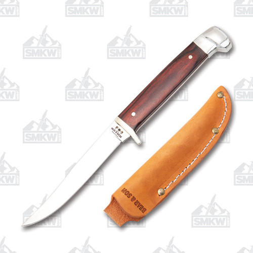 Bear & Son Small Rosewood Hunter Fixed Blade Knife