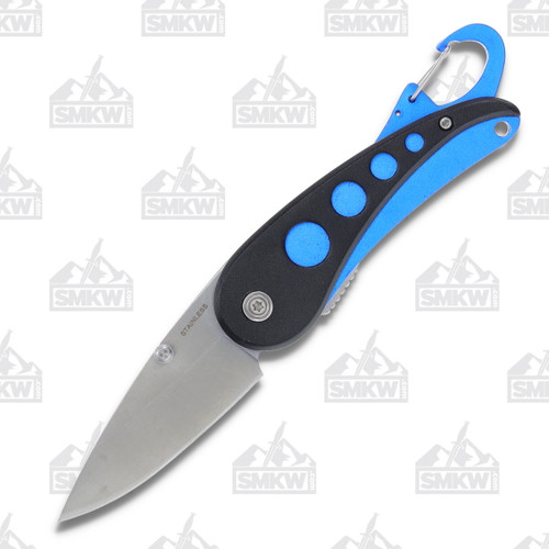 Frost Cutlery Cliff Dweller Linerlock Blue FRTD640BLB - Smoky
