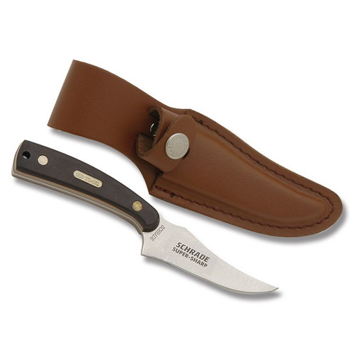 Old Timer Brown Sawcut Sharpfinger Fixed Blade Knife