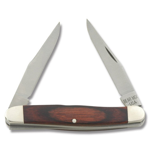 Bear & Son Rosewood Muskrat Folding Knife