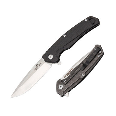 Bear & Son Bear Ops Rancor VII Folding Knife Carbon Fiber/Titanium