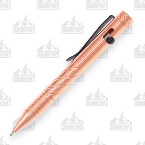 Full Copper Twister Bolt Lock Pen