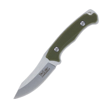 Tac Commander 03G Fixed Blade Neck Knife Matte/OD Green G-10