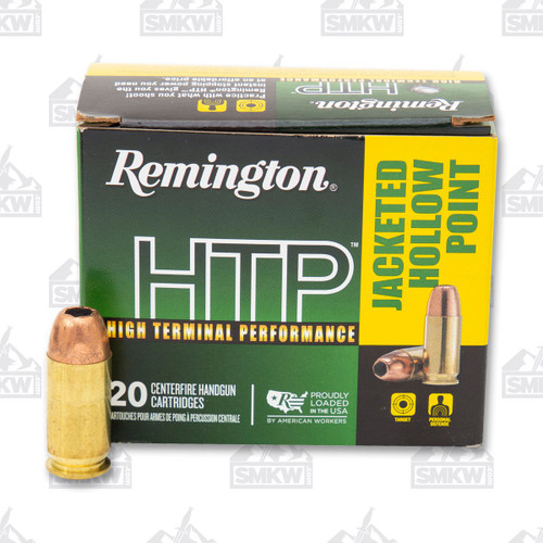 Remington HTP 45 Auto Ammunition 185 Grain JHP 20 Rounds