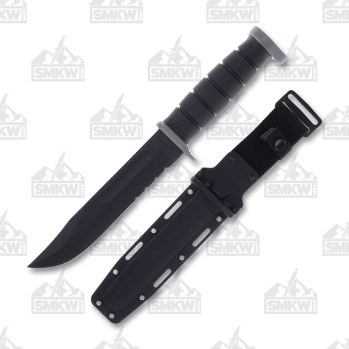 KA-BAR D2 Extreme Fighting Fixed Blade Knife PS (Hard Plastic Sheath)