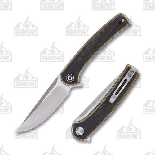 CIVIVI Mini Asticus Bronze Handle Drop Point