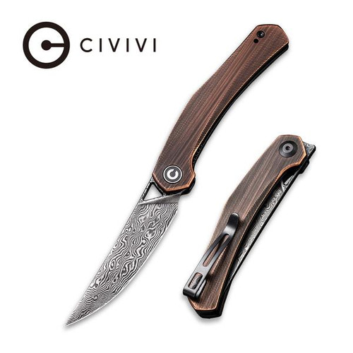 CIVIVI Lazar Damascus Copper