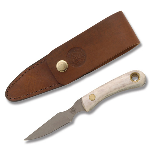 Knives of Alaska Cub Bear Caping Knife with Stag Handles