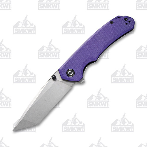 CIVIVI Brazen Folding Knife Purple Tanto