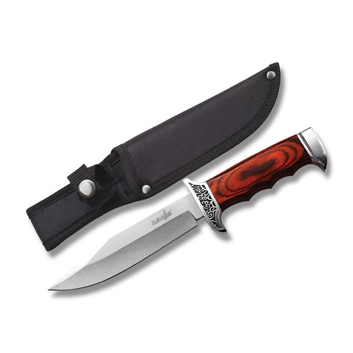 Survivor Fixed Blade Knife Wood