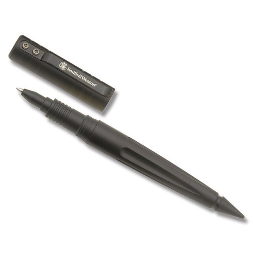 Smith & Wesson Tactical Pen with Black 6061 T-6 Aluminum Construction Model PENMPBK