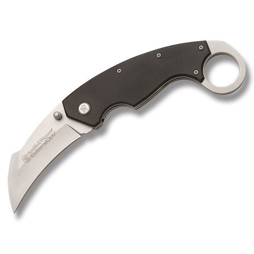 Smith & Wesson Special Ops Karambit Linerlock Black G-10