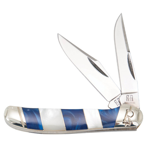 Rough Ryder Blue Ocean Copperhead Folding Knife RR2026