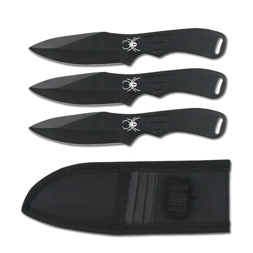 Perfect Point 3pc Gothic Throwing Knives - Smoky Mountain Knife Works