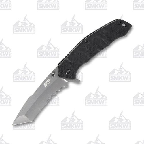 Smith & Wesson M&P Special Ops 4 Linerlock Folding Knife (Black G-10)