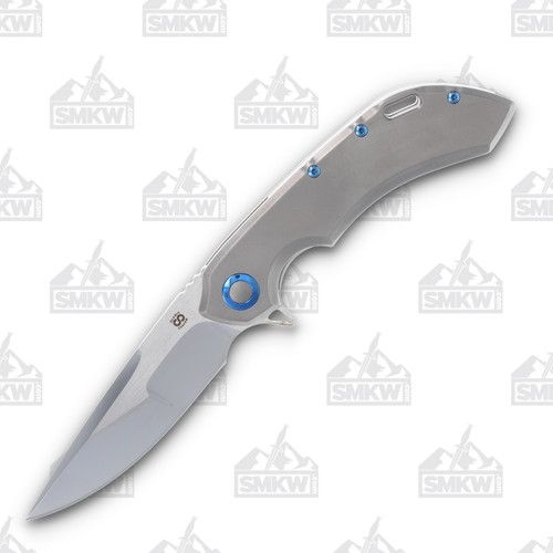 Olamic Wayfarer 247 Prototype Drop Point Light Blast TiMascus