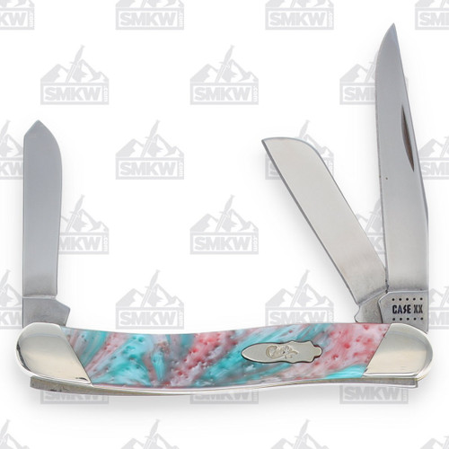 Case Coral Sea Corelon Medium Stockman Folding Knife