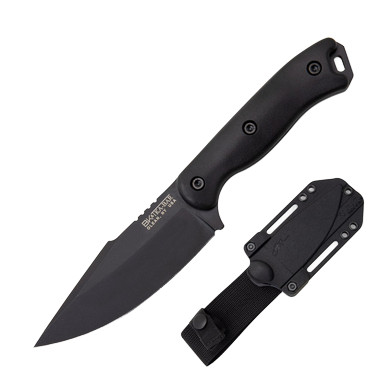 KA-BAR Becker Black Harpoon Fixed 4.5in Blade Knife