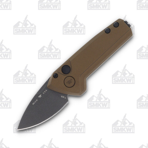 Buck Mini Deploy Automatic Knife Burnt Bronze