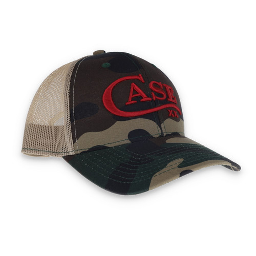 Case XX Logo Men's Hat Camo/Tan