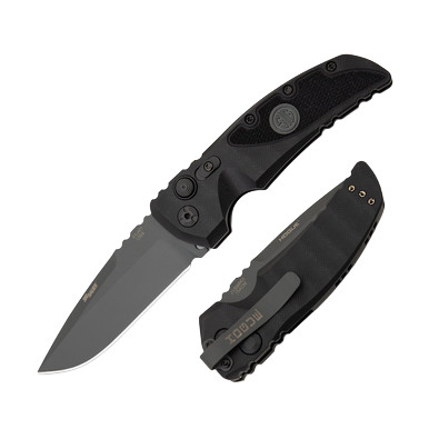 Hogue Sig Sauer EX-A01 Automatic Gray Stainless Drop Point with Black G-10 Handles  AUHG36132
