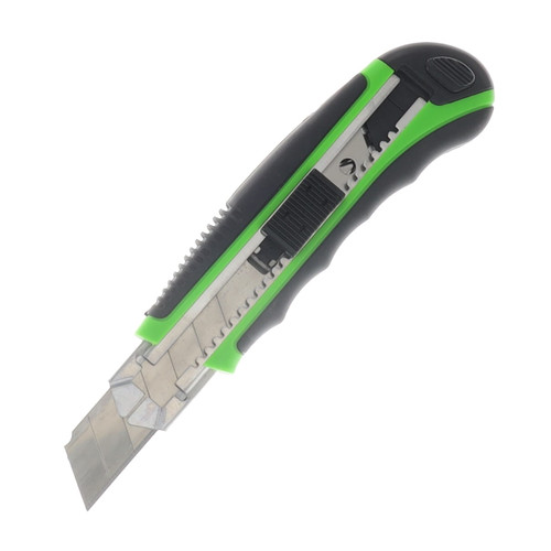 GRIP Jumbo Heavy-Duty Utility Knife - Snap-Off Blade - Rubber Grip GRIP46086