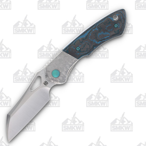 Olamic Whippersnapper BL Folding Knife 037-W Frosty Arctic Storm