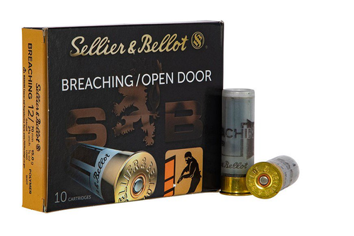 Sellier & Bellot Breaching 12 Gauge Ammunition 2.75" .5OZ Lead Shot 10 Rounds