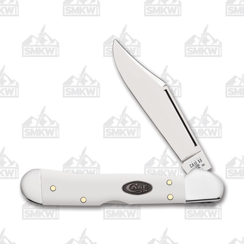 Case White Synthetic Mini CopperLock Folding Knife