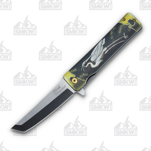 Frost Steel Warrior Assisted Open Tanto Linerlock FRSW889