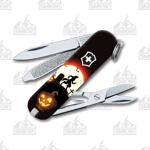 Victorinox Classic SD Swiss Army Knife Halloween 2022 Werewolf