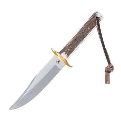 Frost Whitetail Stag Clip Point Hunting Knife FRWT811DS