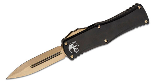 Microtech Hera Out-The-Front Automatic Knife (D/E Bronze | Black)