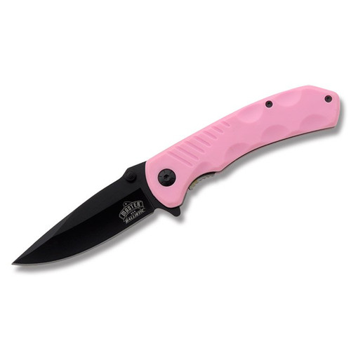 MTech Ballistic Drop Point Linerlock Pink