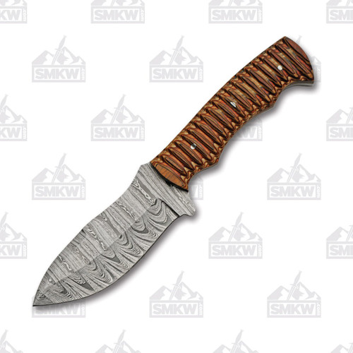 9.25" Golden Yellow Skinner Fixed Blade Knife