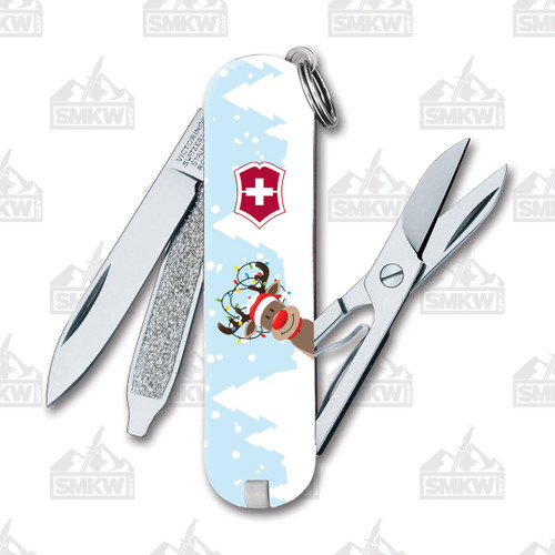 Victorinox Classic SD Swiss Army Knife Christmas 2022 Reindeer SMKW Special Design