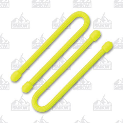 Nite Ize 6" Gear Ties 2-Pack Yellow Rubber
