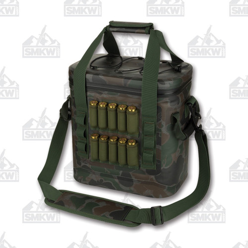 Drake Waterfowl 16 Can Waterproof Soft Insulated Cooler Old School Green