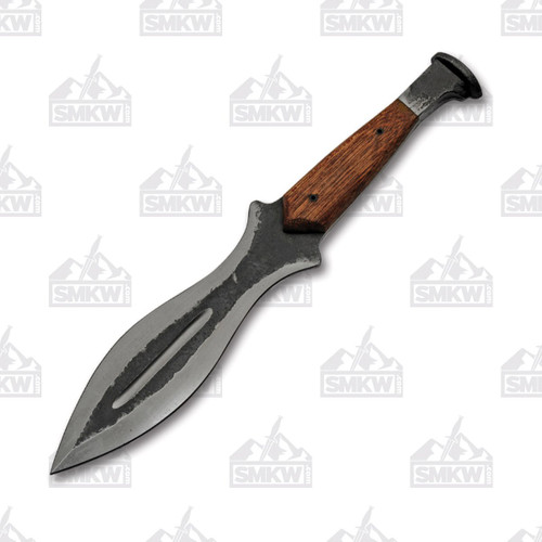 SZCO Supplies Leaf Spear Hunter Fixed Blade Knife 7in Forged Blade