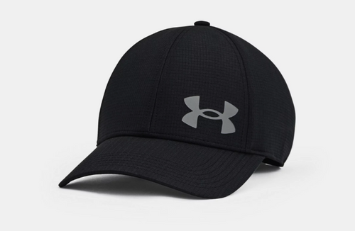Men's UA ArmourVent Stretch Hat (Xl-2XL) Pitch Gray