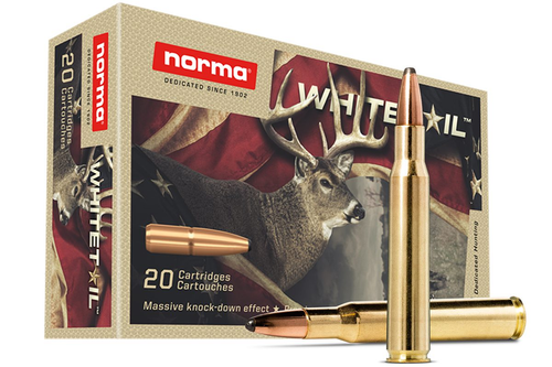 Norma Whitetail 30-06 Springfield Ammunition 150 Grain JSP 20 Rounds