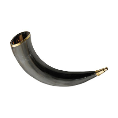Szco Viking Drinking Horn with Iron Stand