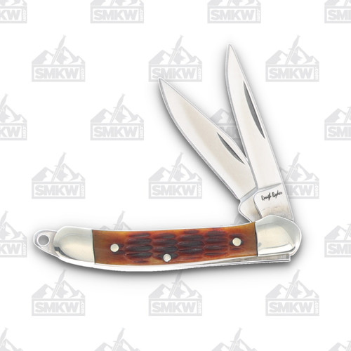 Rough Ryder Jigged Bone Mini Copperhead Folding Knife